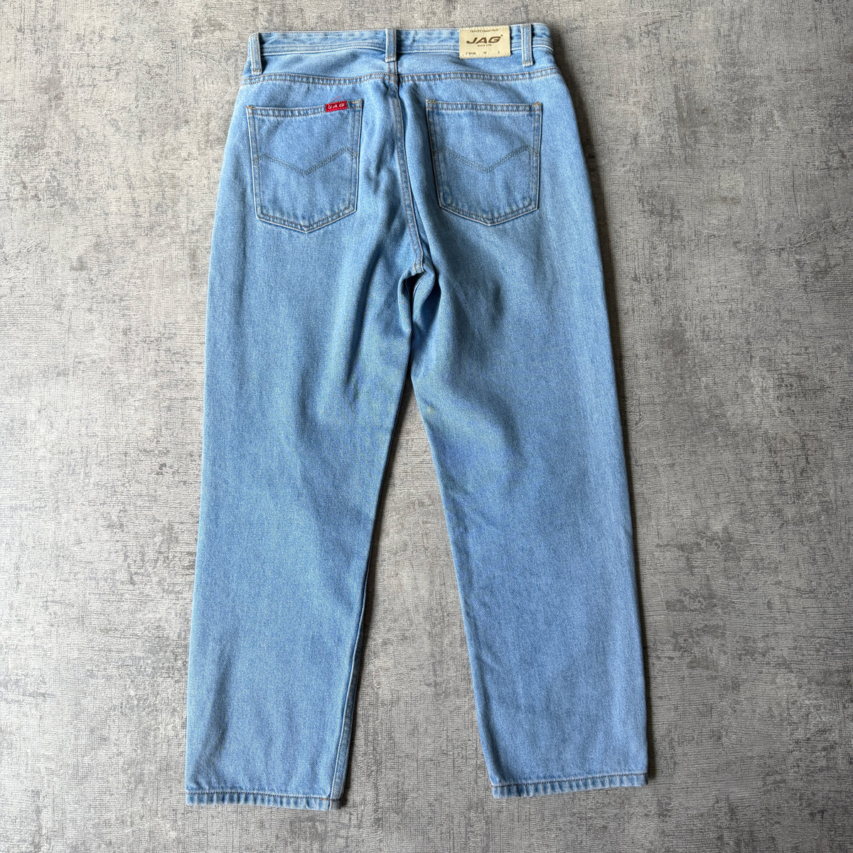 JAG Vintage Blue Jeans Size 28/ 8 Womens Straight Leg Denim -E3