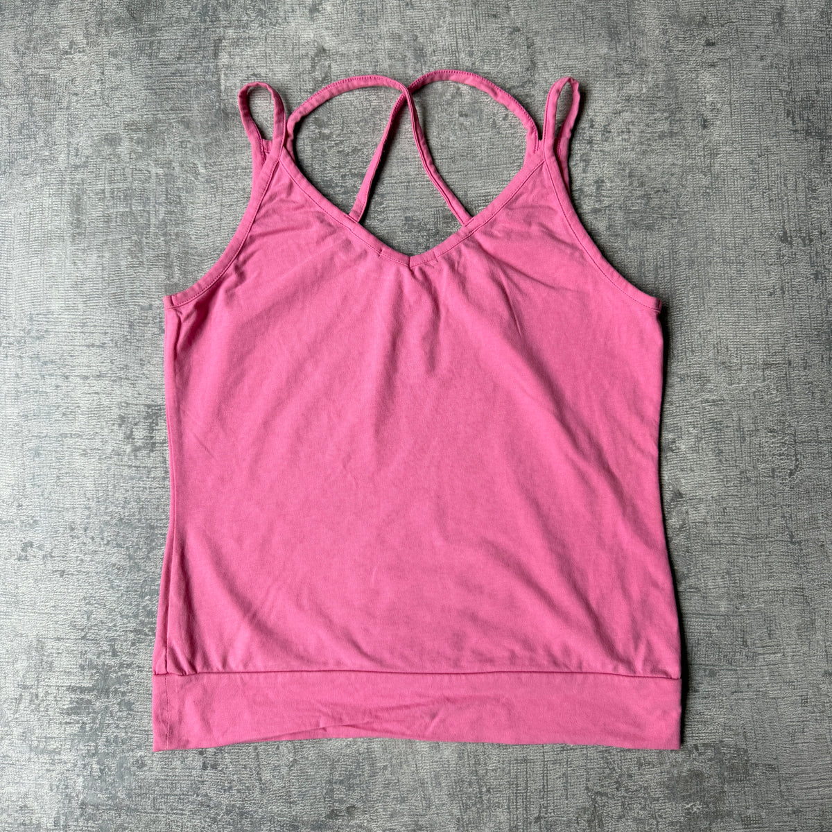 Bnn Ladies Pink Bejewelled Tank Top Size M Womens -G63
