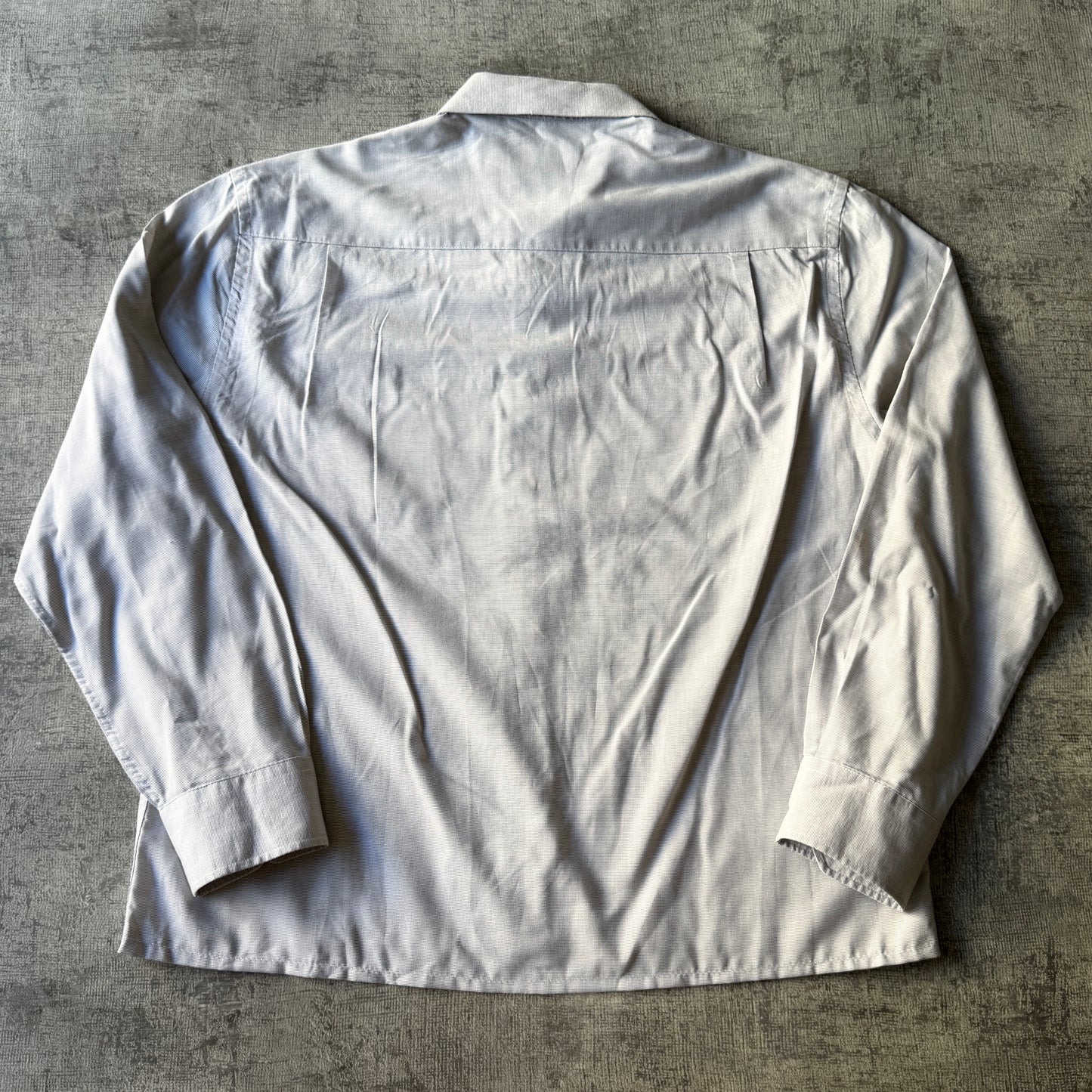 Reserve Cropped Long Sleeve Button Up Size 43/ L Mens -C53