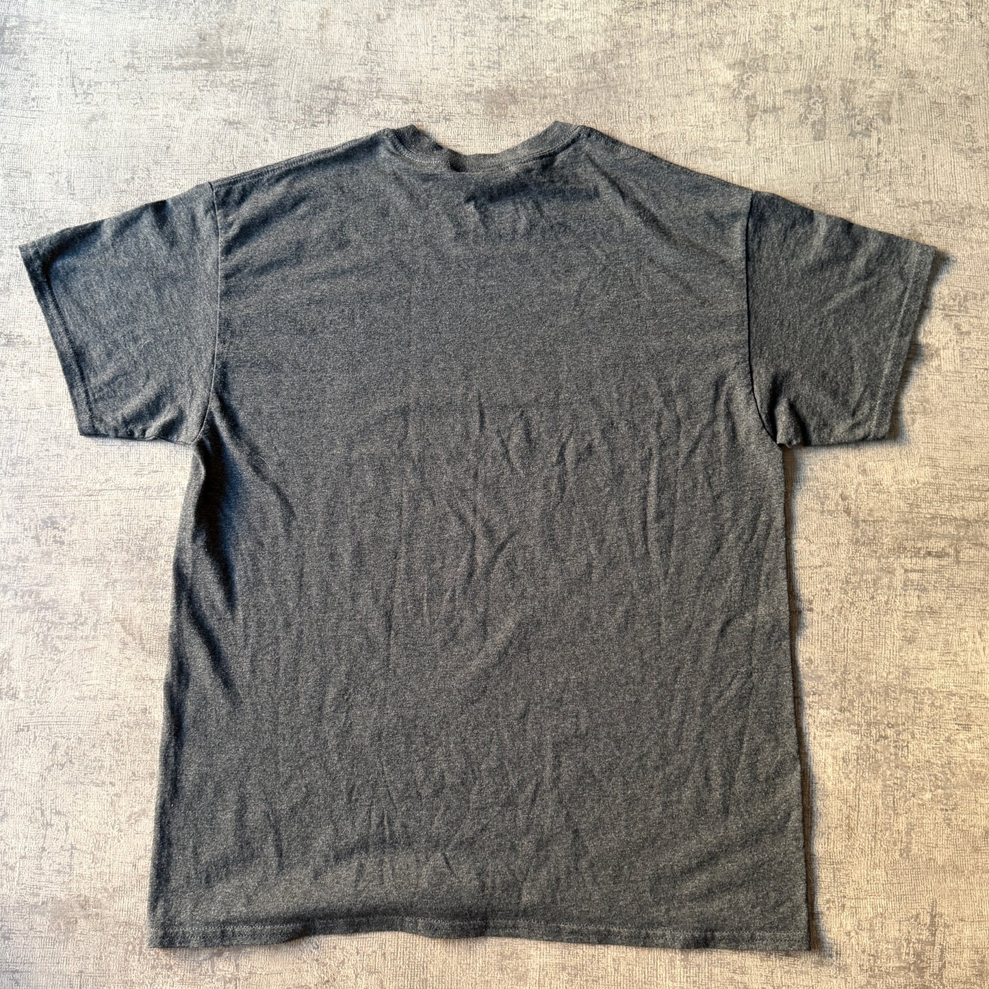 Vintage Thrasher Skate Tee Size L Mens Grey Graphic T-Shirt -D58