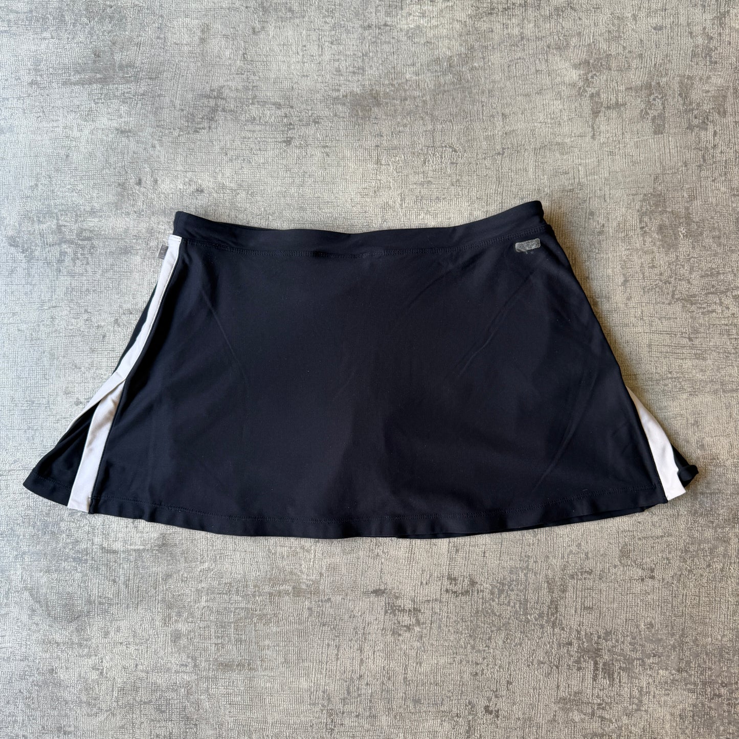 Nike Y2K Micro Tennis Skort Size S Womens Low Waist Black -B58