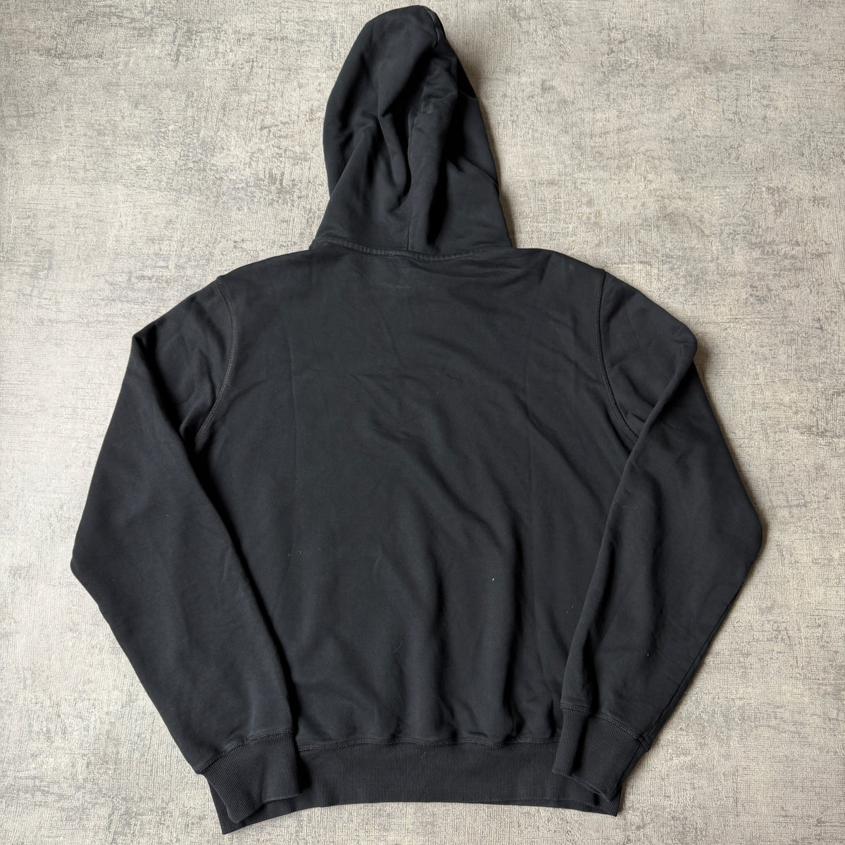 Diesel Industry Black Hoodie Size L Mens Graphic Pullover -G28