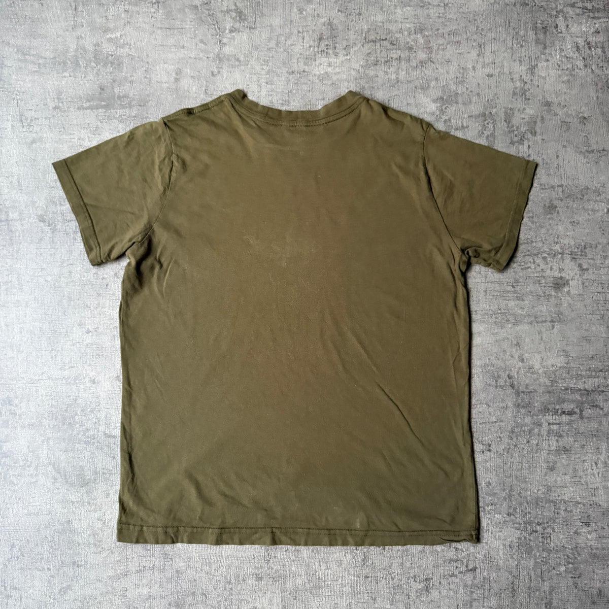 U2 “360 Tour” T-Shirt Size M Khaki Green 2009 Tour top -F41