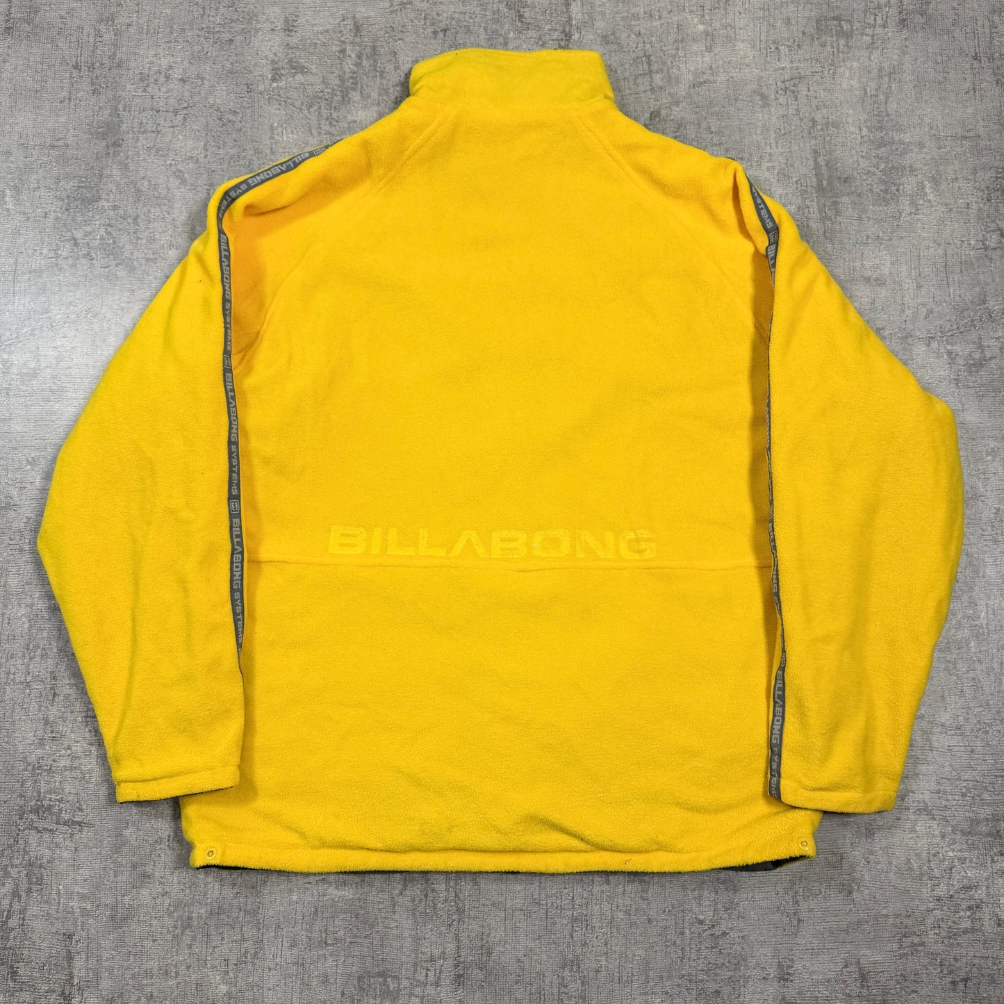Billabong Reversible Jacket Grey Yellow Two Tone Fits XL Mens Y2K Jacket -I34