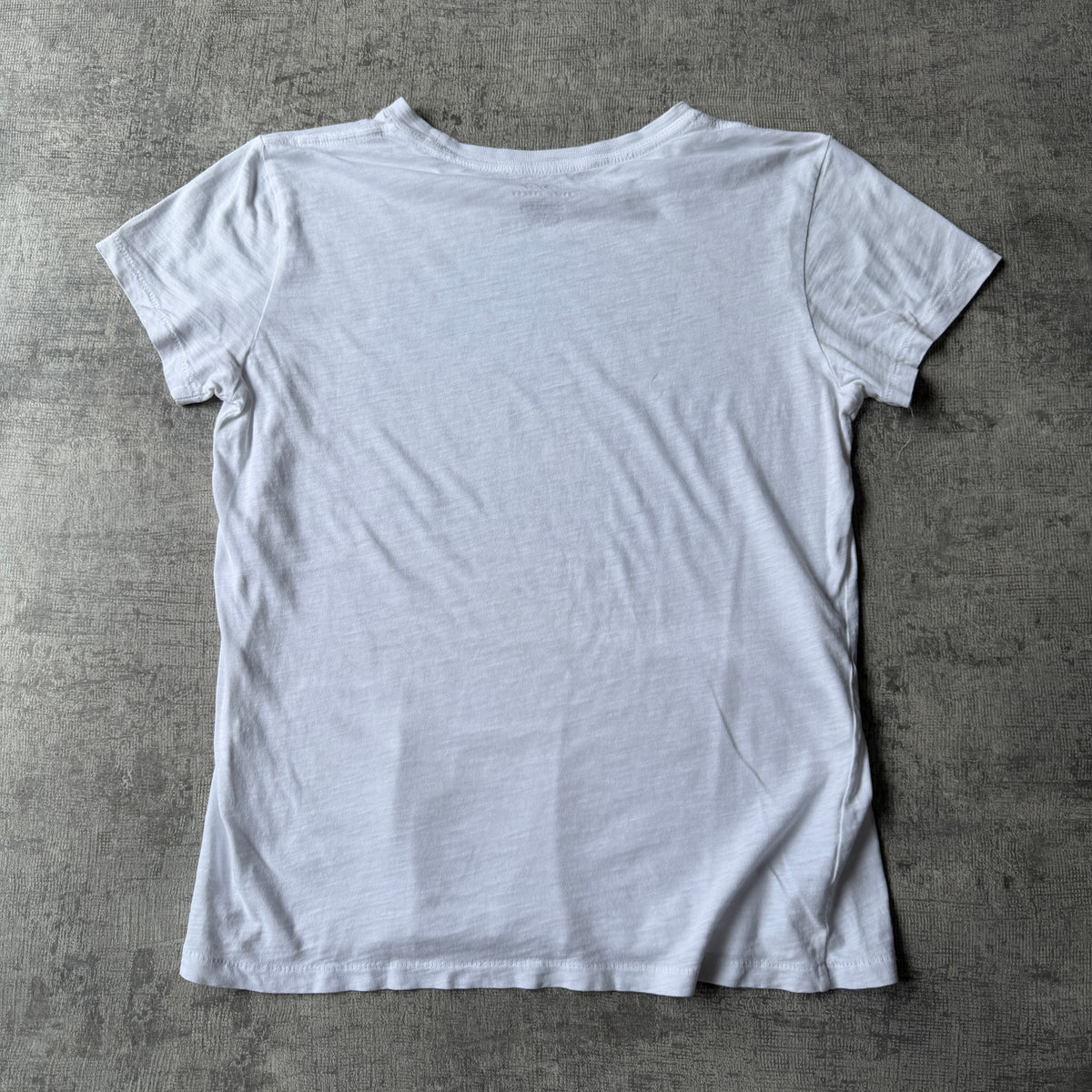 Polo Ralph Lauren White Graphic T-Shirt Size S Womens RL & Co              -C43