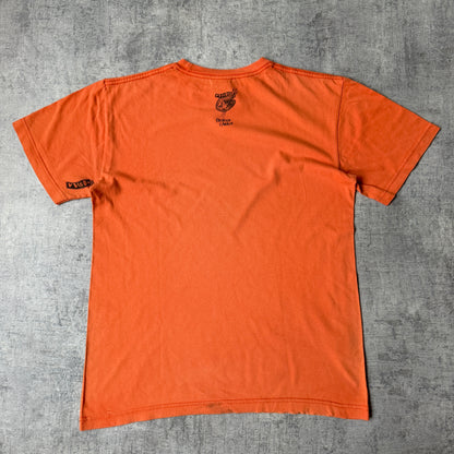 Volcom Y2K “Life is Easy” Orange Graphic T-Shirt Size XL Mens              -G46