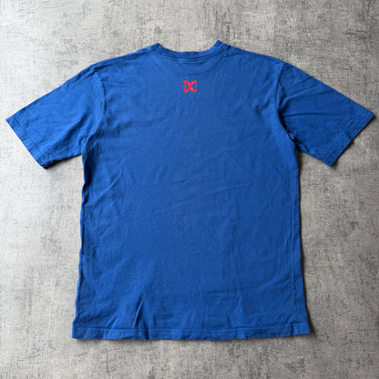 Oxide Y2K BMX Blue Graphic T-Shirt Size L Mens Vintage Tee            -C25