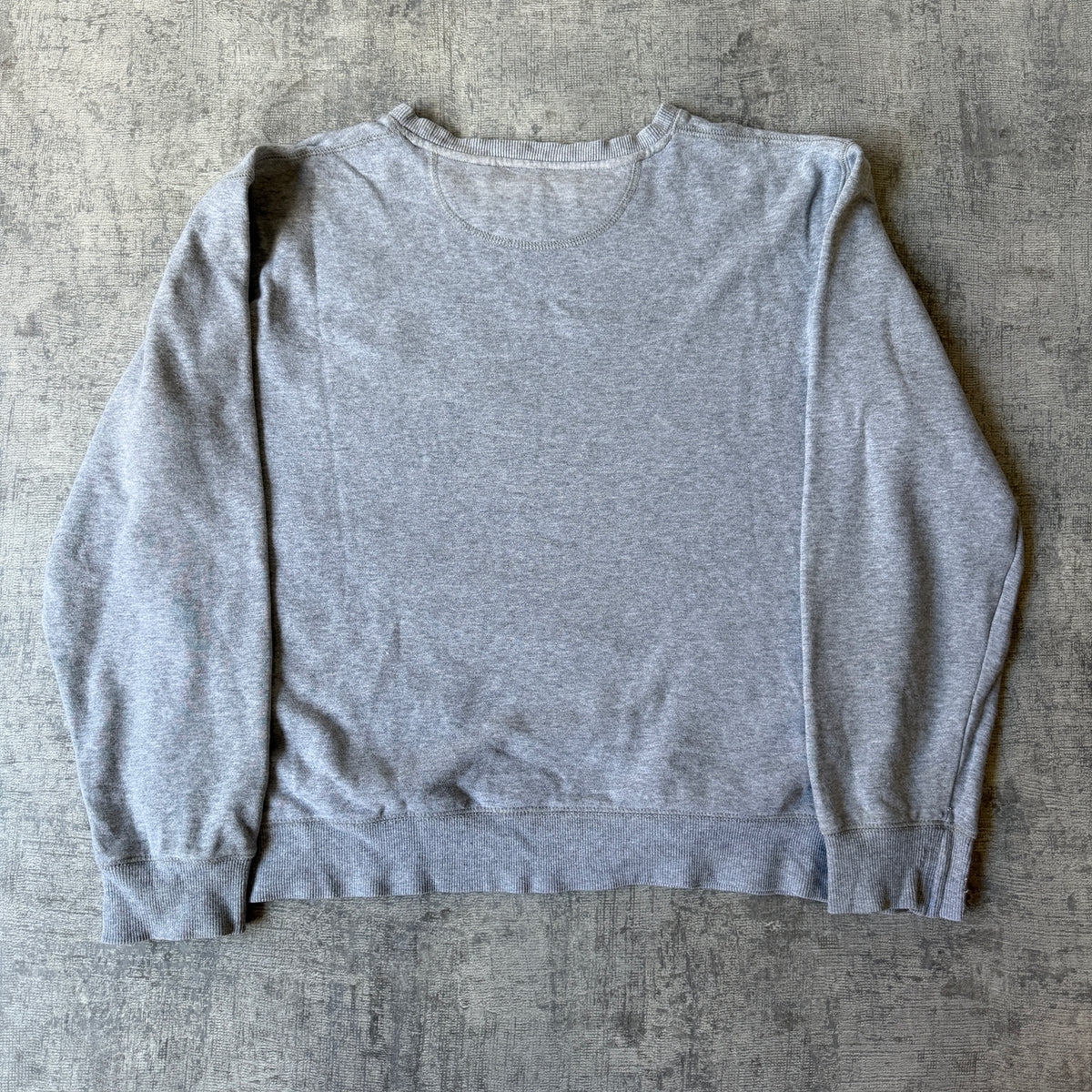 ASICS Vintage Grey Sweater Fits Size S Womens Boxy Oversized              -E31
