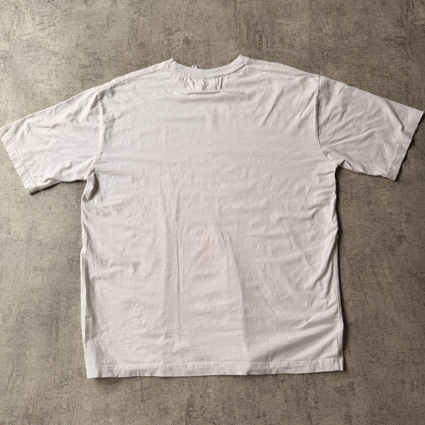 Adidas White Graphic Y2K T-Shirt Size XL Mens Two Face Tee                   -C30