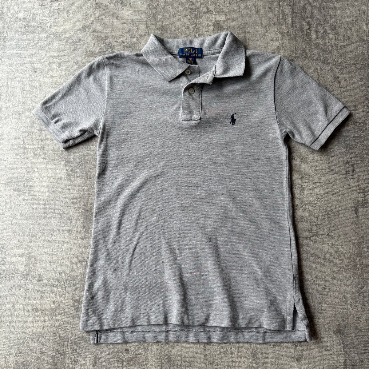 Polo Ralph Lauren Womens Polo Shirt Size S Grey Y2K            -B19