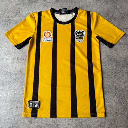 Wellington Phoenix Hyundai A-League Yellow Football Jersey Size 12y Fits XS-S Womens         -H9