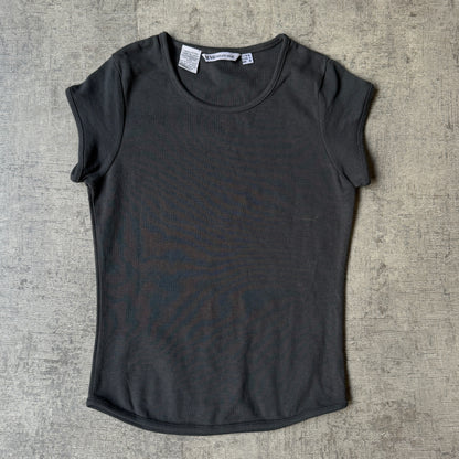 MNG Womens Leisurewear Longline Charcoal Grey Top Size M      -G57