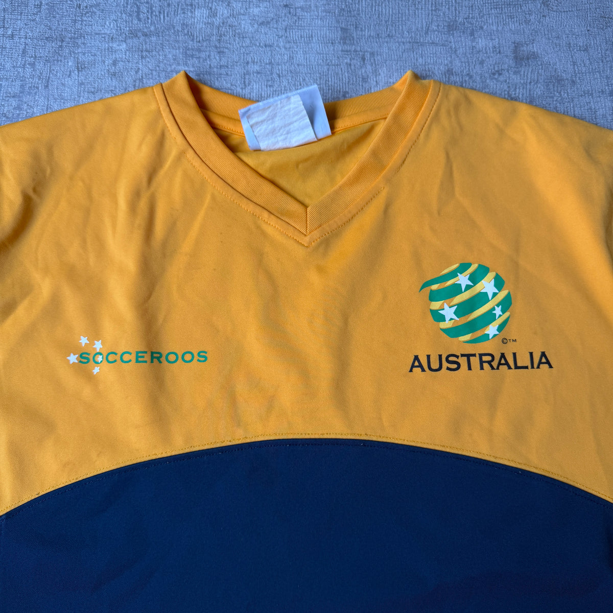 Australia Socceroos Y2K Training Top Size Fits M/L Oversized        -G20