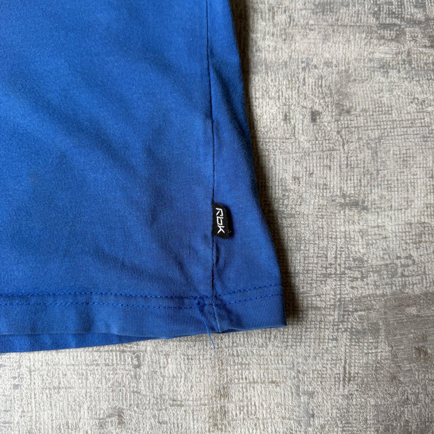 Reebok Y2K Blue Graphic Logo T-Shirt Size XXL Mens Tee        -B7