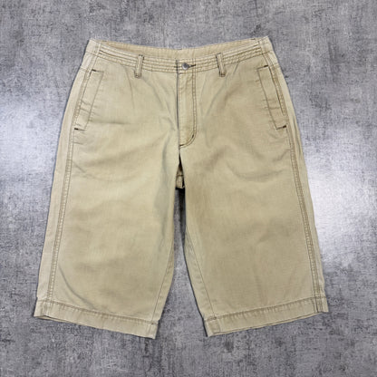 Colorado Baggy Cargo Shorts Size 34 Mens Beige Y2K          -I16