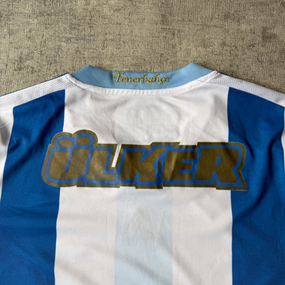 Fenerbahce Turkish League 2011-12 Away Soccer Jersey Size M Mens                   -E21