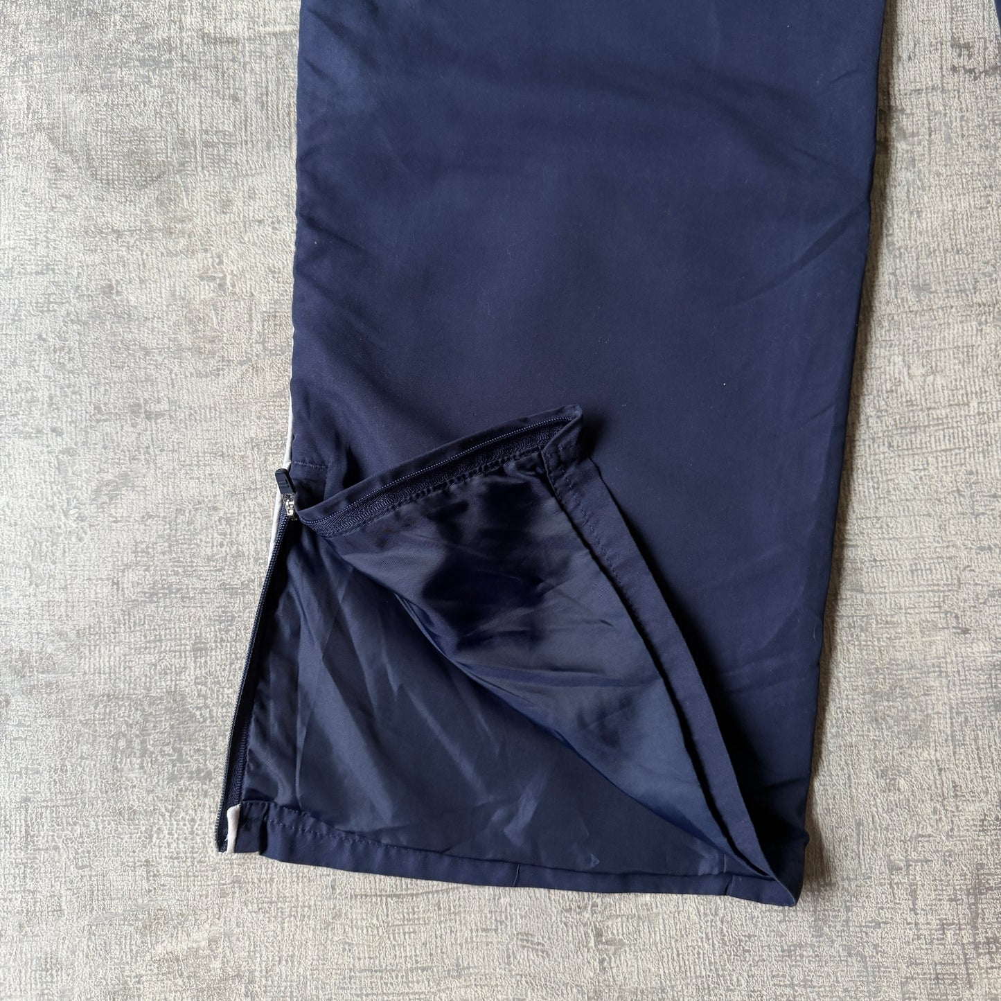 Fila Navy Y2K Baggy Track Pants Size M Elastic Waist                   -F11