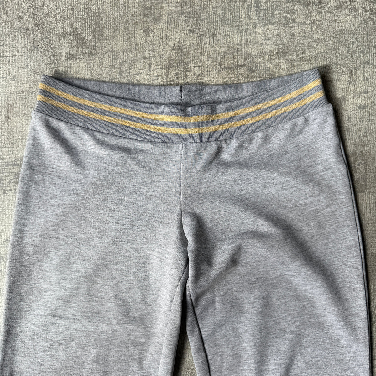 Womens Y2K Flared Track Pants Grey Fits Like Size M               -A53