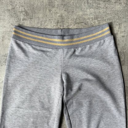 Womens Y2K Flared Track Pants Grey Fits Like Size M               -A53