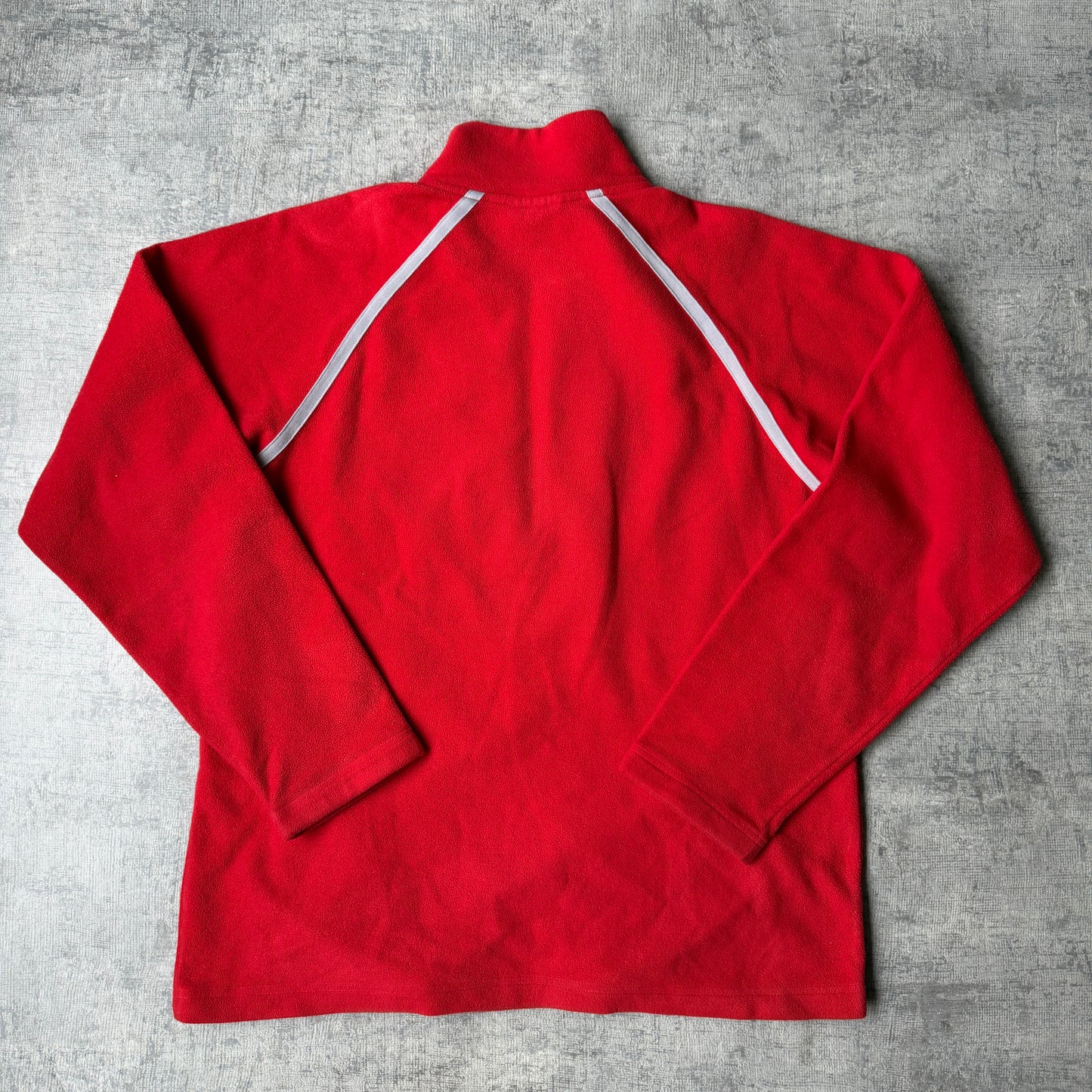 Puma Vintage Red Fleece Quarter Zip Jumper Size M Mens            -G22