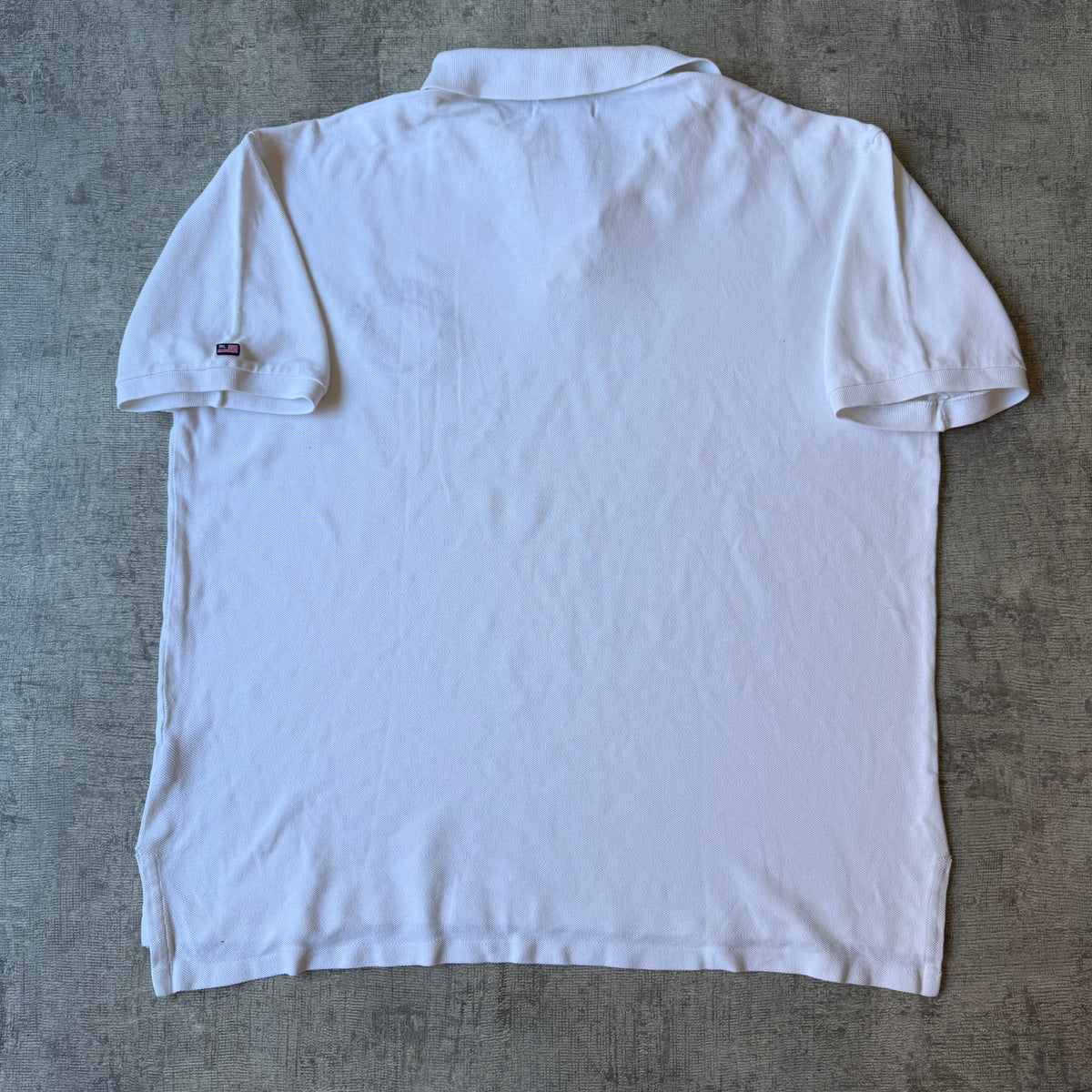 Ralph Lauren Polo Jeans Co Mens White Y2K Polo Shirt Size M Mens     -H38