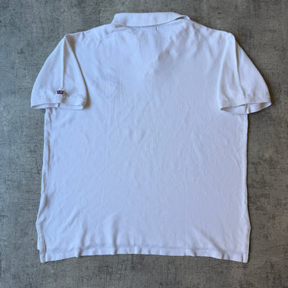 Ralph Lauren Polo Jeans Co Mens White Y2K Polo Shirt Size M Mens     -H38