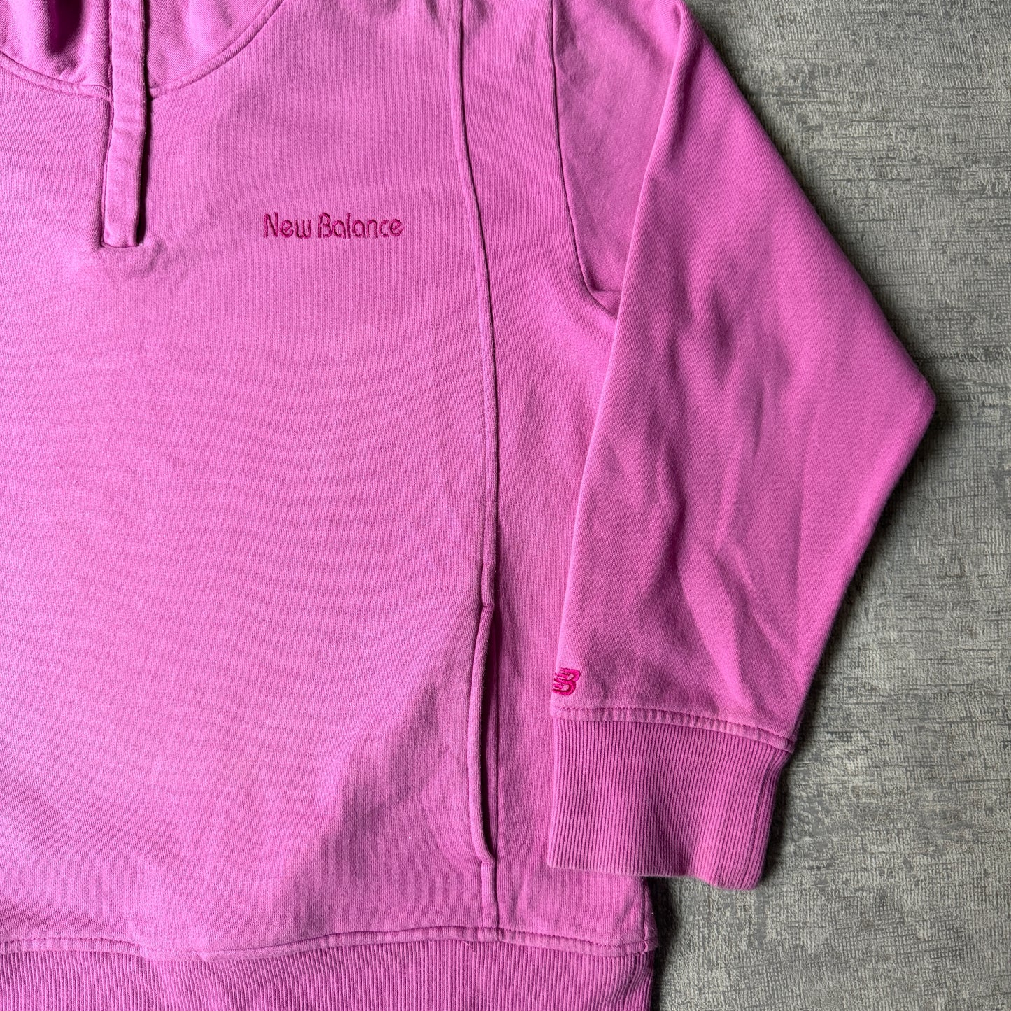 New Balance Y2K Womens Pink Quarter Zip Jumper Size Fits M/L           -H27