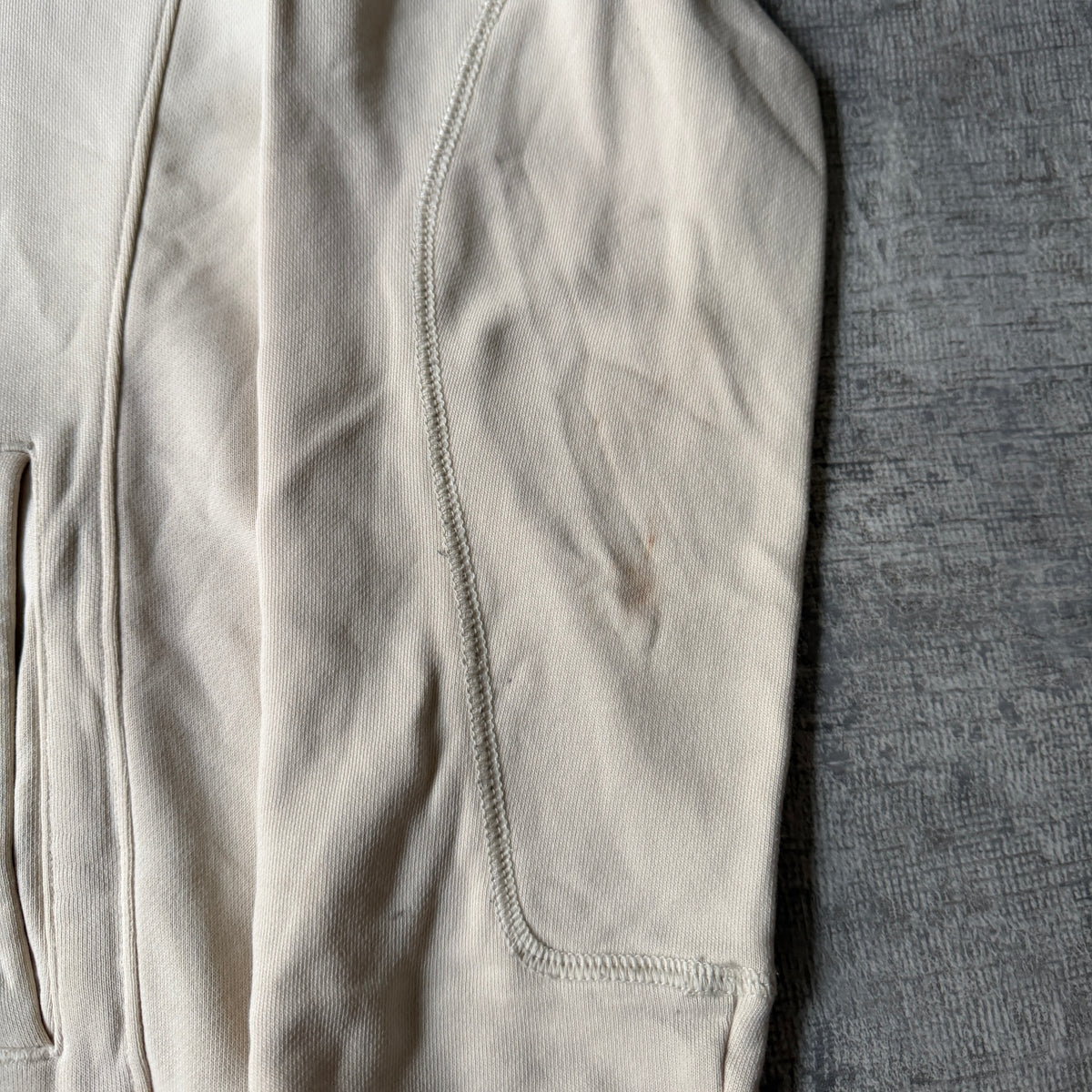 G-Star Raw Y2K Graphic Hoodie Fits Size L Mens Beige Pullover                  -F23
