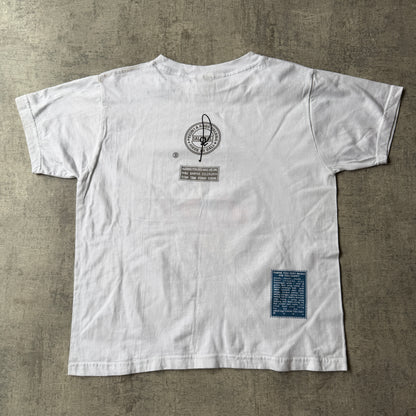 I Love Bali Y2K Graphic T-Shirt Size M Mens White Boxy Vintage Tee          -B14