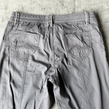 Colorado Womens Y2K Grey Cargo Size 6US/ 10 AU Low Rise Slim Fit                -E4
