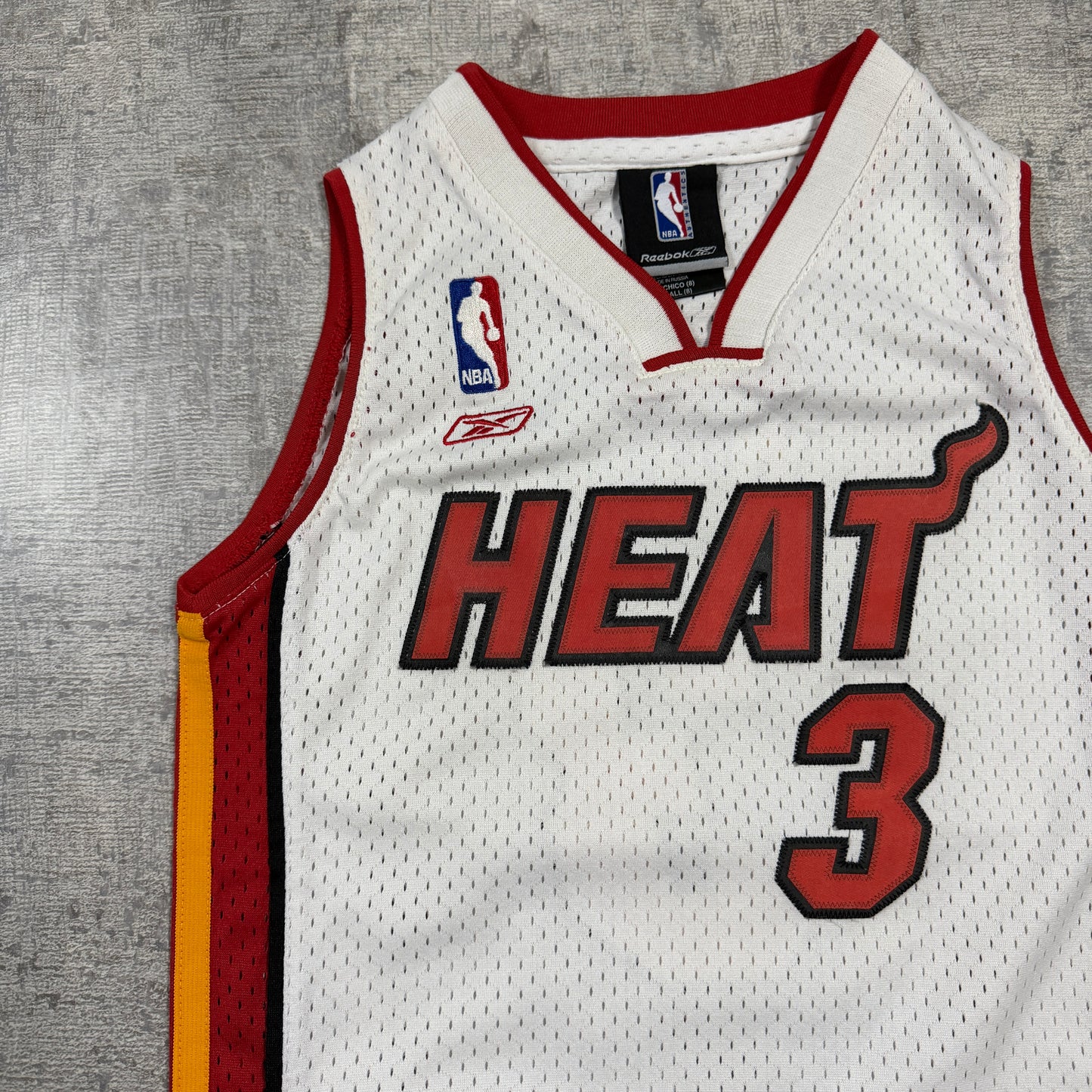Vintage Miami Heat 2006 Dwayne Wade #3 NBA Jersey Size S/Y Fits XS Womens         -I9