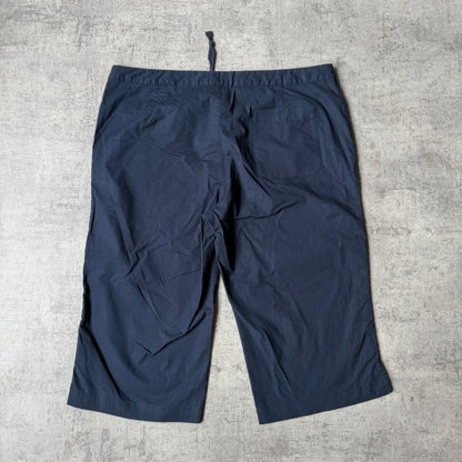 Nike Y2K Navy Baggy Athletic Shorts Size L Mens W’ Drawstring     -G7