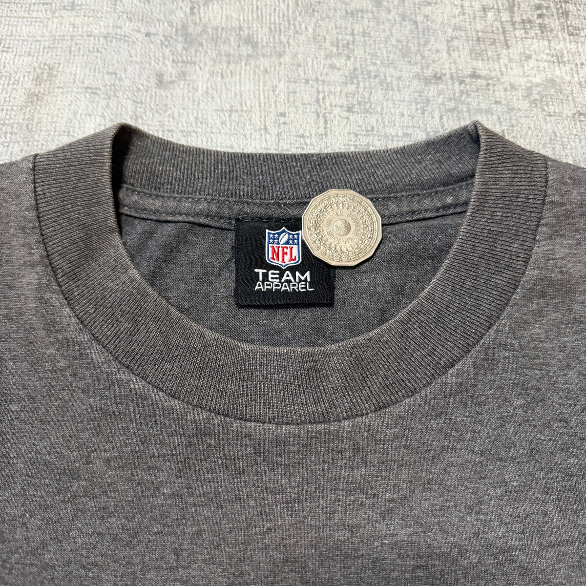 Seattle Seahawks Vintage Grey NFL T-Shirt Size M Mens                 -F43
