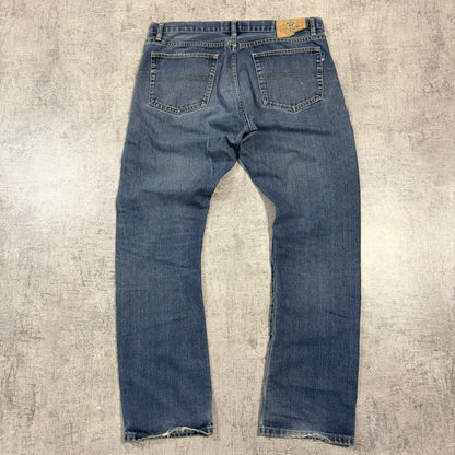Beverley Hills Polo Club Vintage Jeans Size 36 Blue Washed Denim         -I11