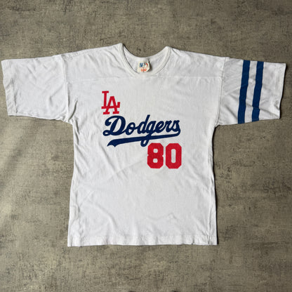 Vintage LA Dodgers MLB Levis Jersey Top Size S Mens Single Stitch      -B6