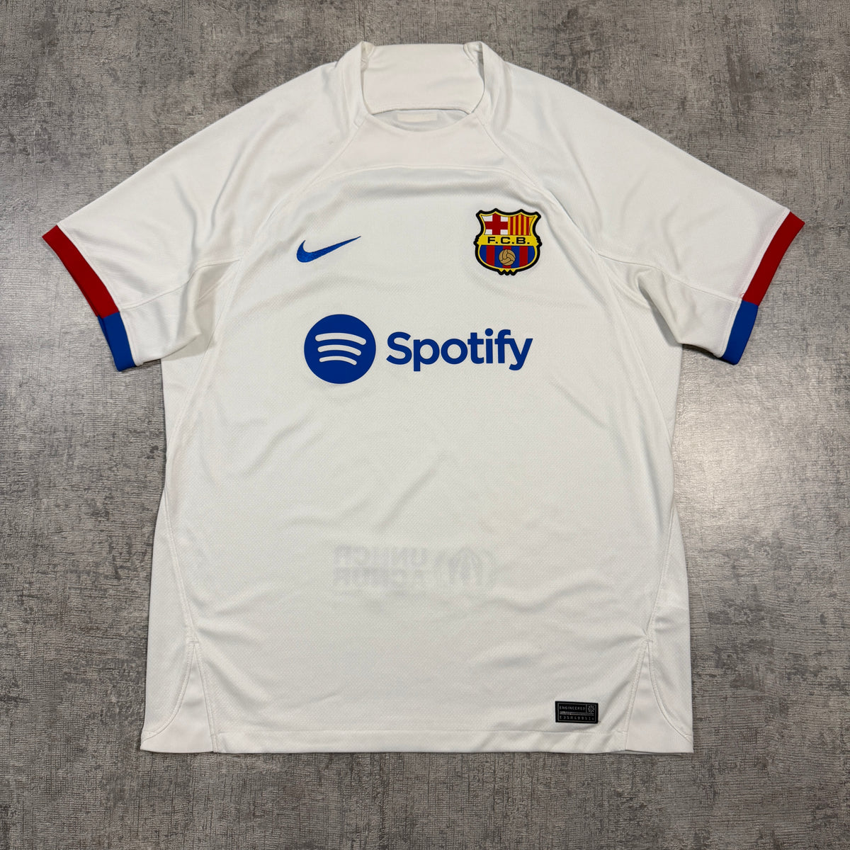 Nike Barcelona FC 2023/24 Away Football Jersey Size L Mens Kit          -I7