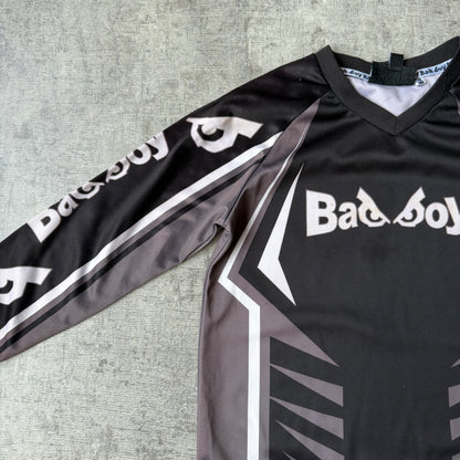 Badboy Womens Y2K Long sleeve Baby Tee Size 7y Fits XS Womens         -G60