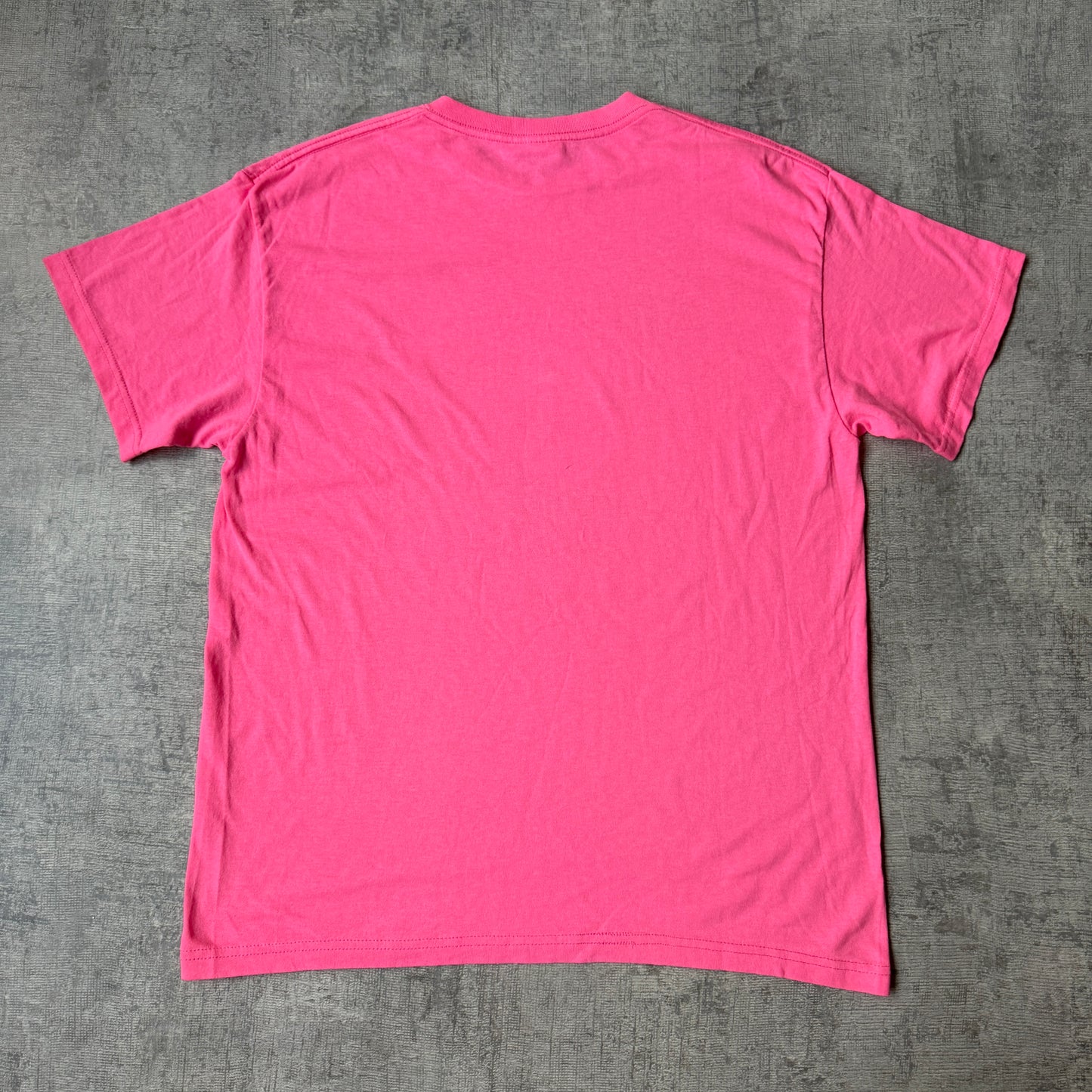 Mr October Pink Y2K Baby Graphic T Shirt Size L Mens            -G43