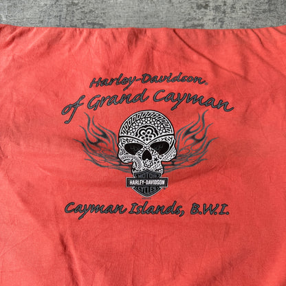 Harley Davidson Y2K Womens Pink Boob Tube Top Size XL Graphic Top        -H61