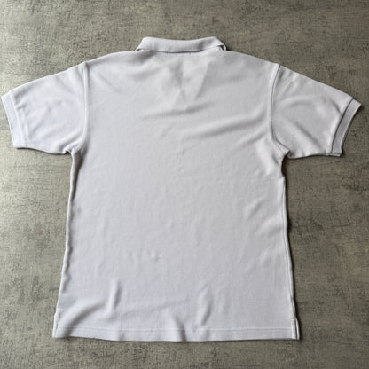 Nike Y2K Polo Shirt Size XXL Mens White Short Sleeve           -A65