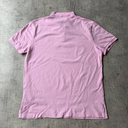 Polo Ralph Lauren Mens Pink Polo Shirt Size L Mens             -A55