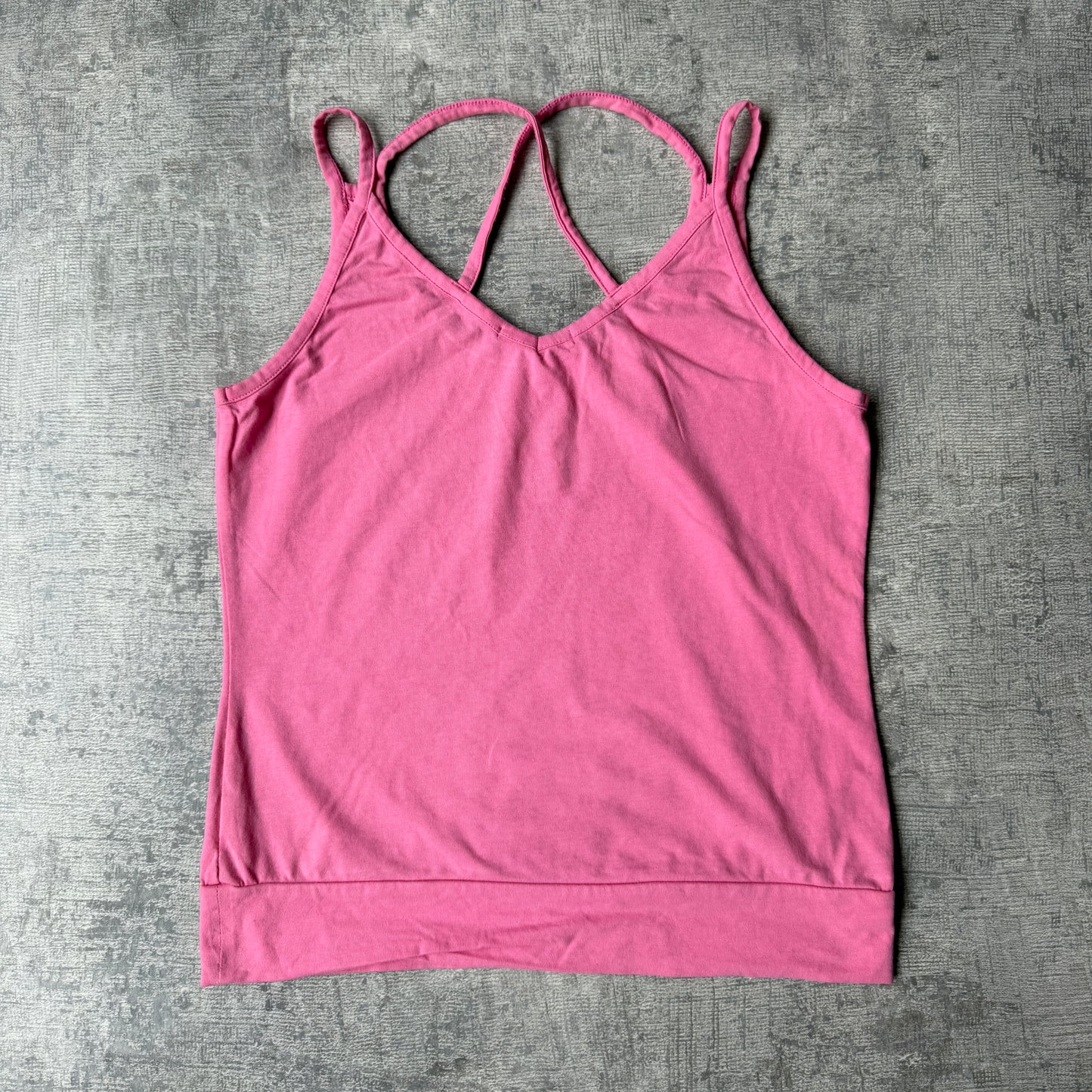 Bnn Ladies Pink Bejewelled Tank Top Size M Womens     -G63