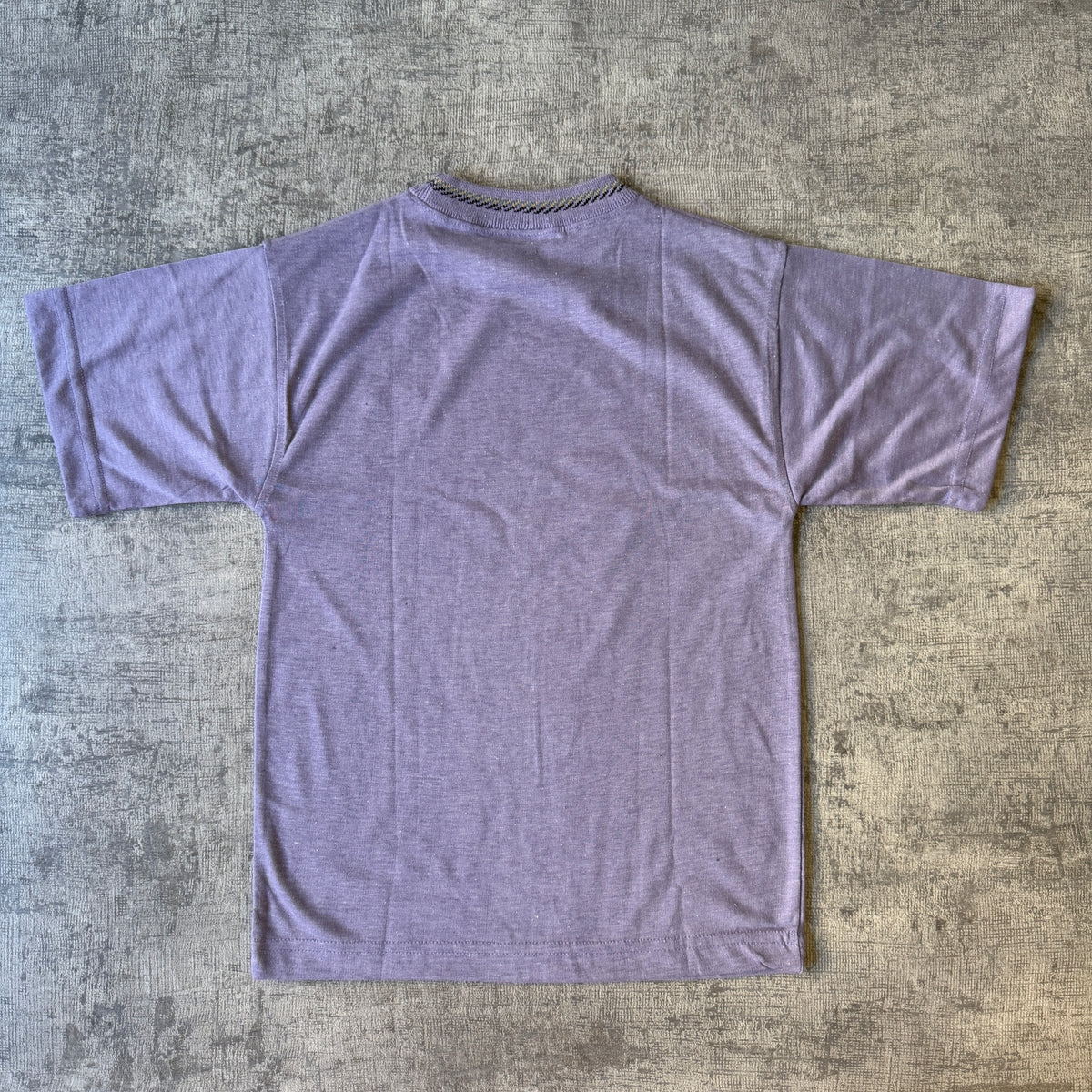 Saltwater Y2K Womens Purple Surf Baby Tee Size 8Y Fits S Womens            -D37