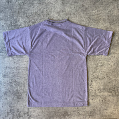 Saltwater Y2K Womens Purple Surf Baby Tee Size 8Y Fits S Womens            -D37