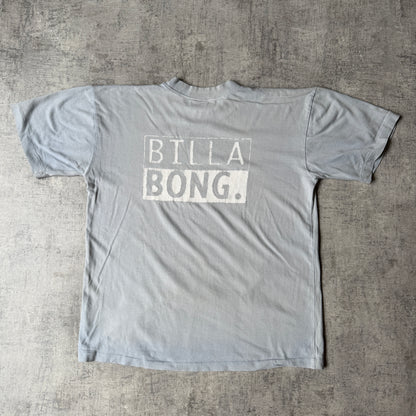 Billabong Vintage 90's Blue Graphic T-Shirt Size S Mens Oversized            -B9
