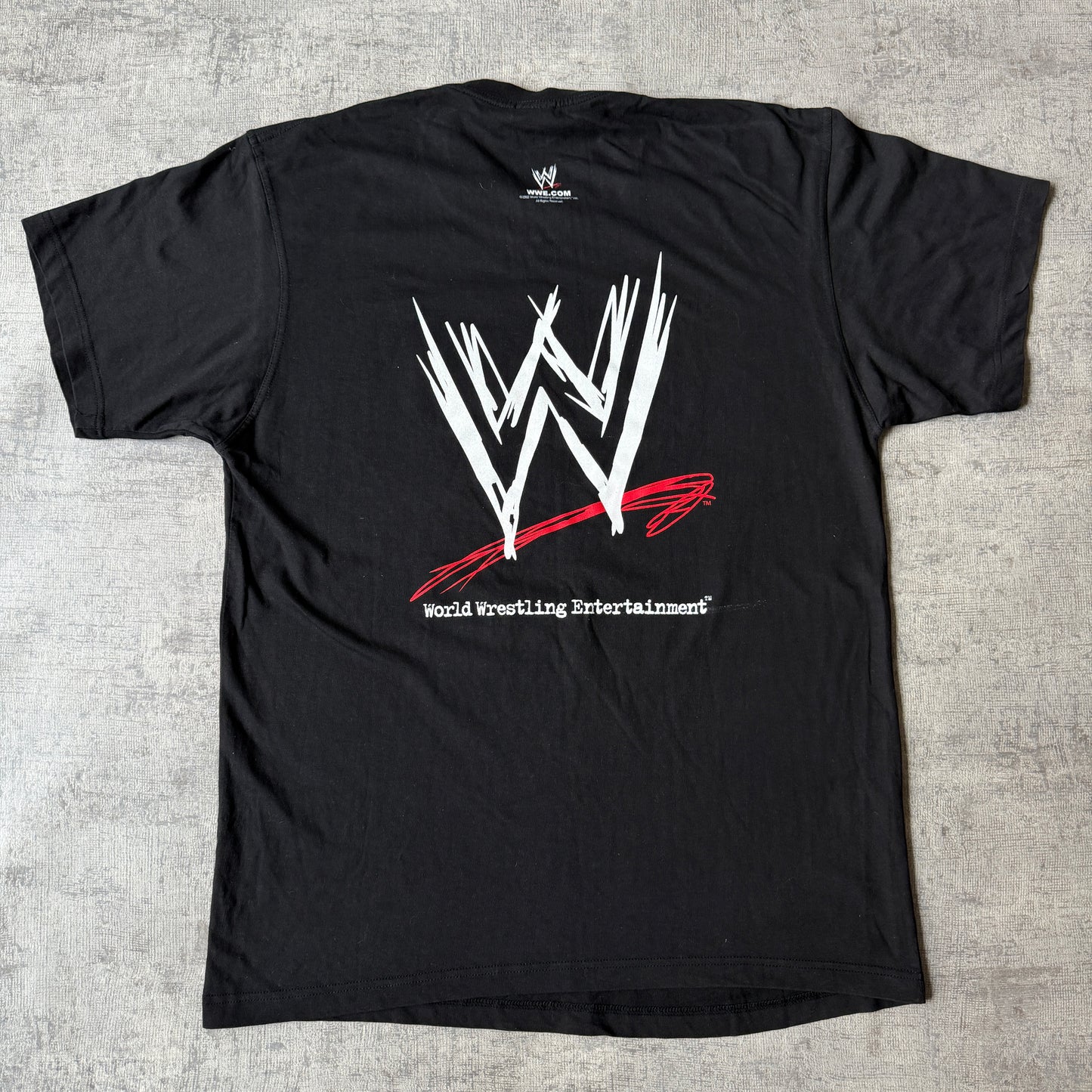 “Get The F Out” 2002 WWE Vintage T-Shirt Size XL Mens East Coast Tag                          -E45