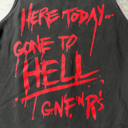 Guns & Roses 1991 Vintage Graphic Singlet Fits Size L Mens             -A56