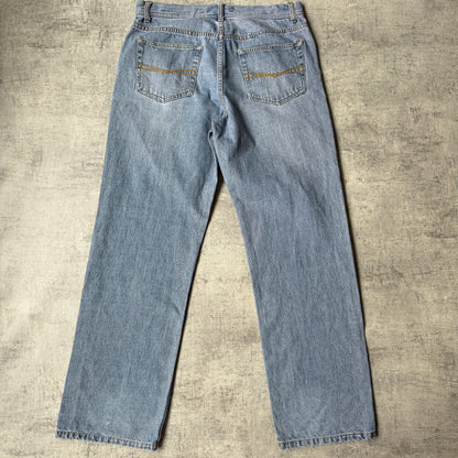 Urban Supply Y2K Mens Light Blue Jeans Size 34 Straight Leg            -G2