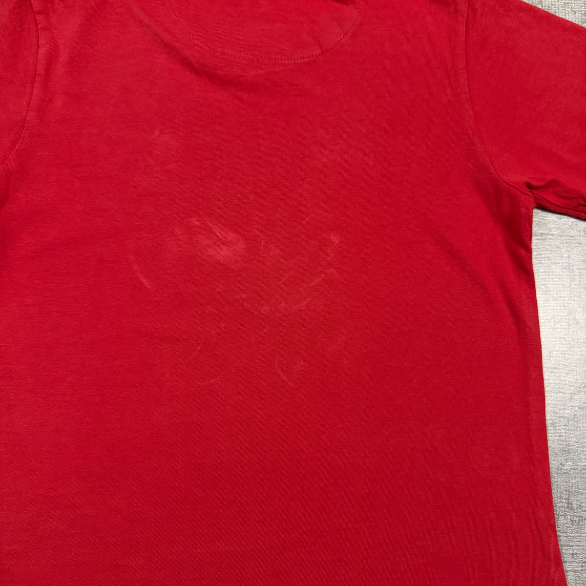 Slazenger Y2K Baby Tee Red Graphic Top Size 8Y Fits XS Womens                -I45