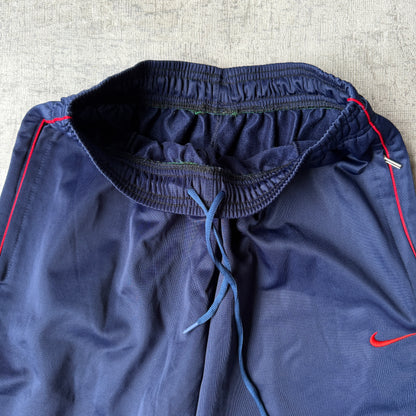 Nike Y2K Track Pants Navy red Fits Size XS/S Womens         -G6